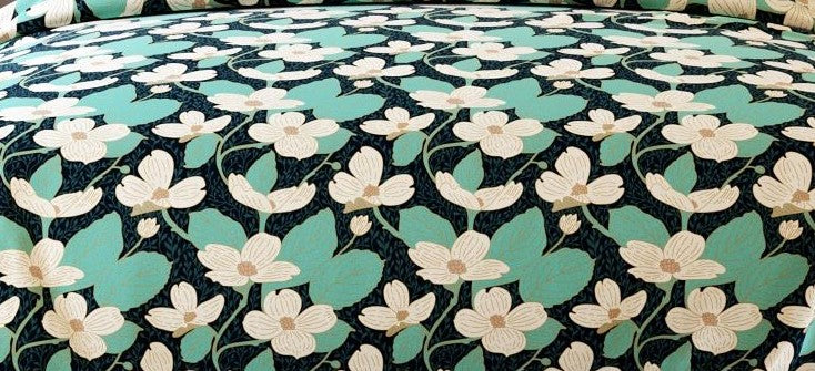 TIB The Intellect Bazaar Glace Cotton Elastic Fitted Bedsheets King Size | Bedsheet for Double Bed with 2 Pillow Covers (72” x 78” or 182 x 198 cm) Leaf-Beige