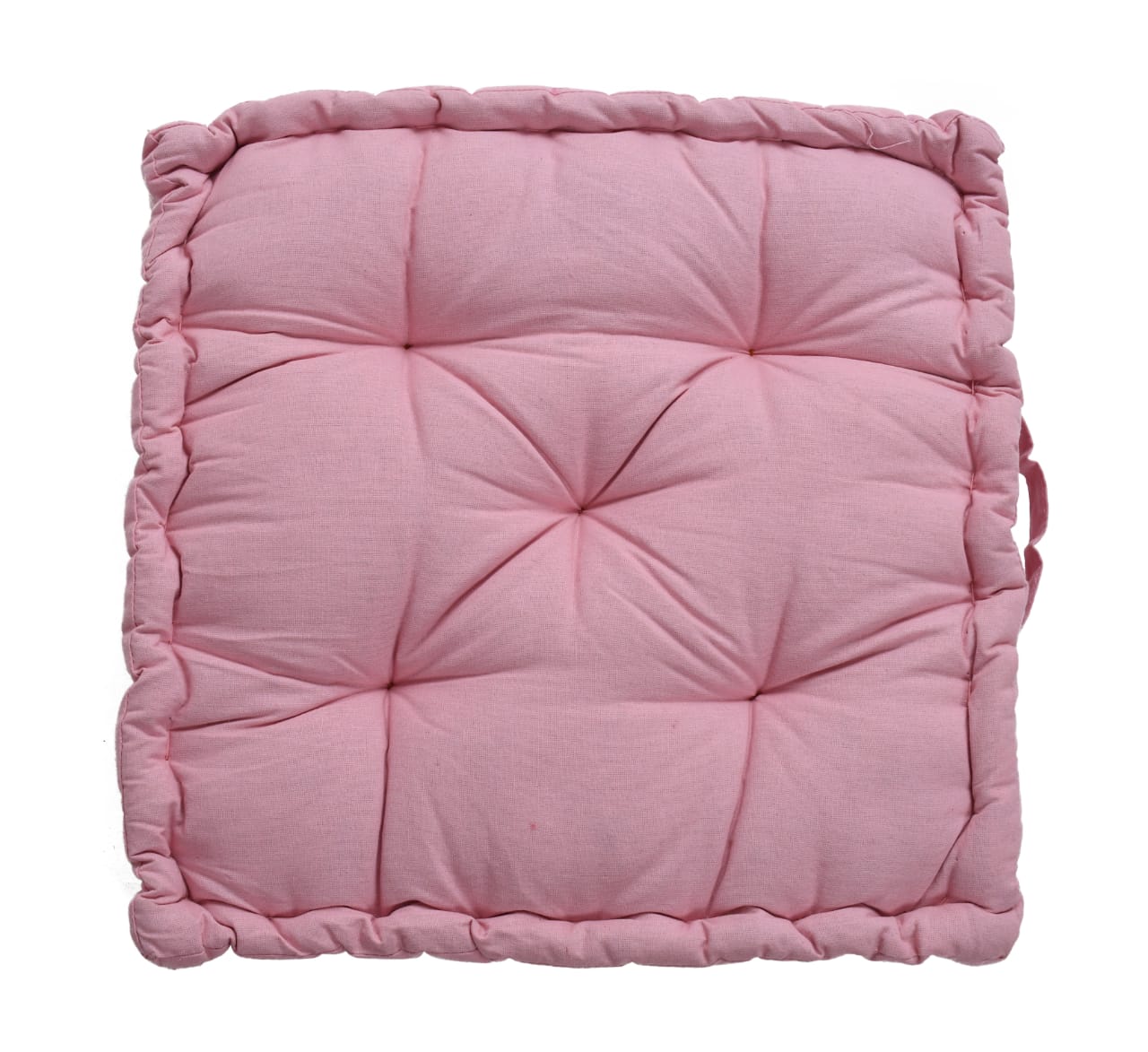 TIB Cotton Decorative Fabric Chair Pad Back Support Seat Cushion and H The Intellect Bazaar TIB