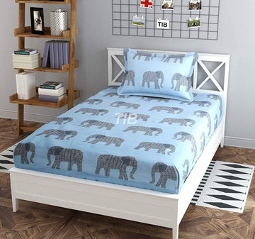 Bed sheet, Elastic Fitted