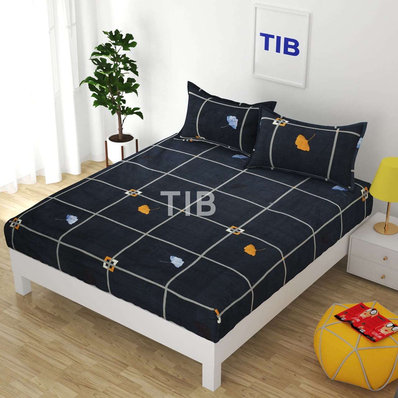 Bed sheet blanket with pillow covers best sale