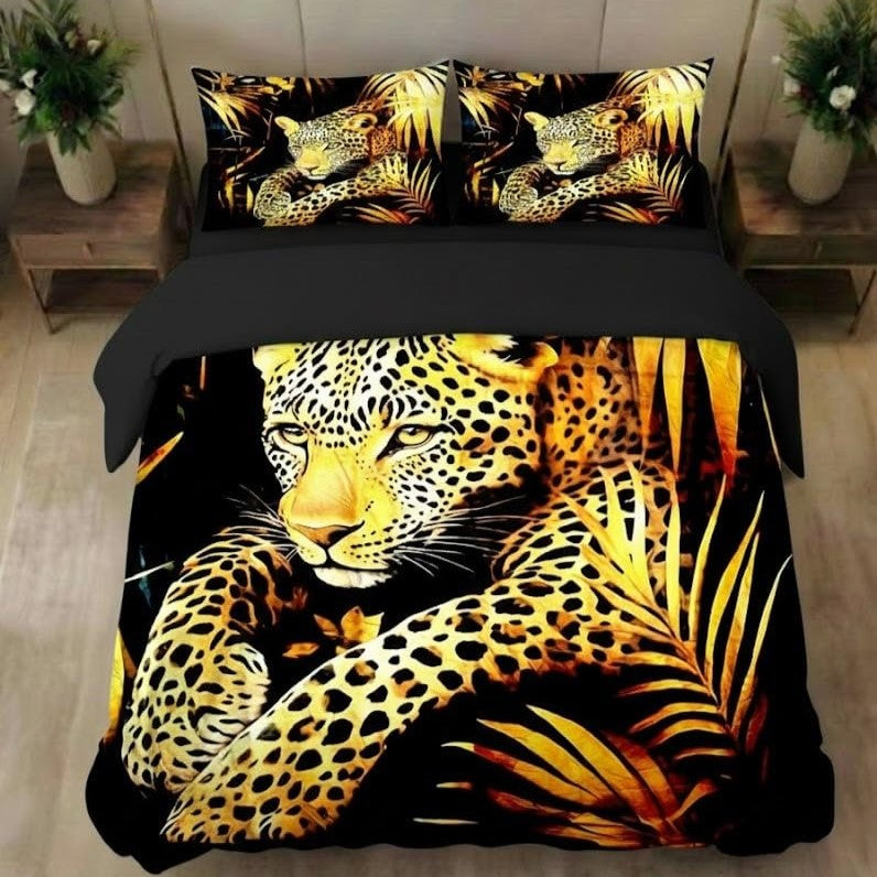 7D King Size Bedsheet with 2 Pillow Covers