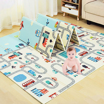 Foldable Playmat For Kids 6x5 Feet