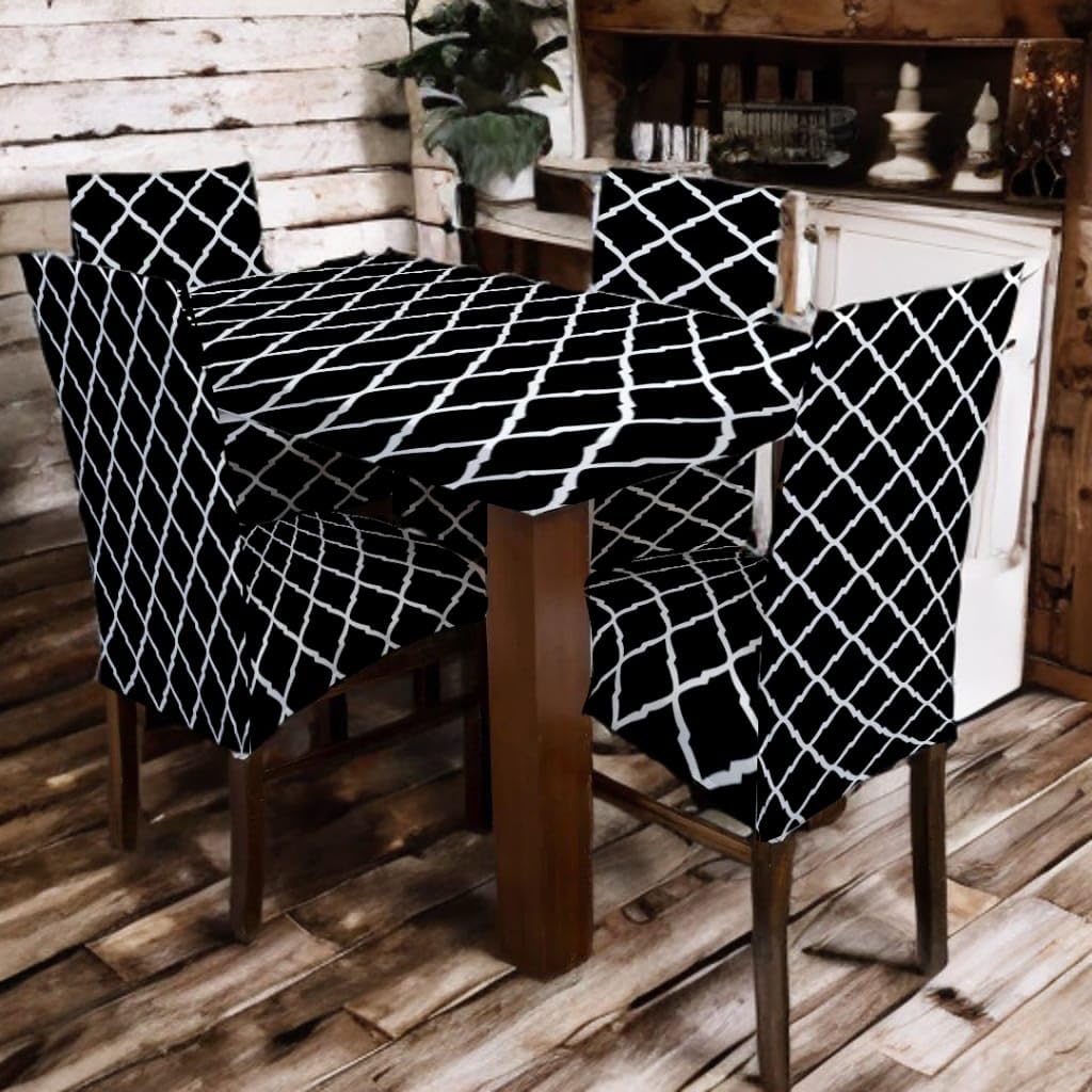 Chair and Table Cover Combo -  Free Size
