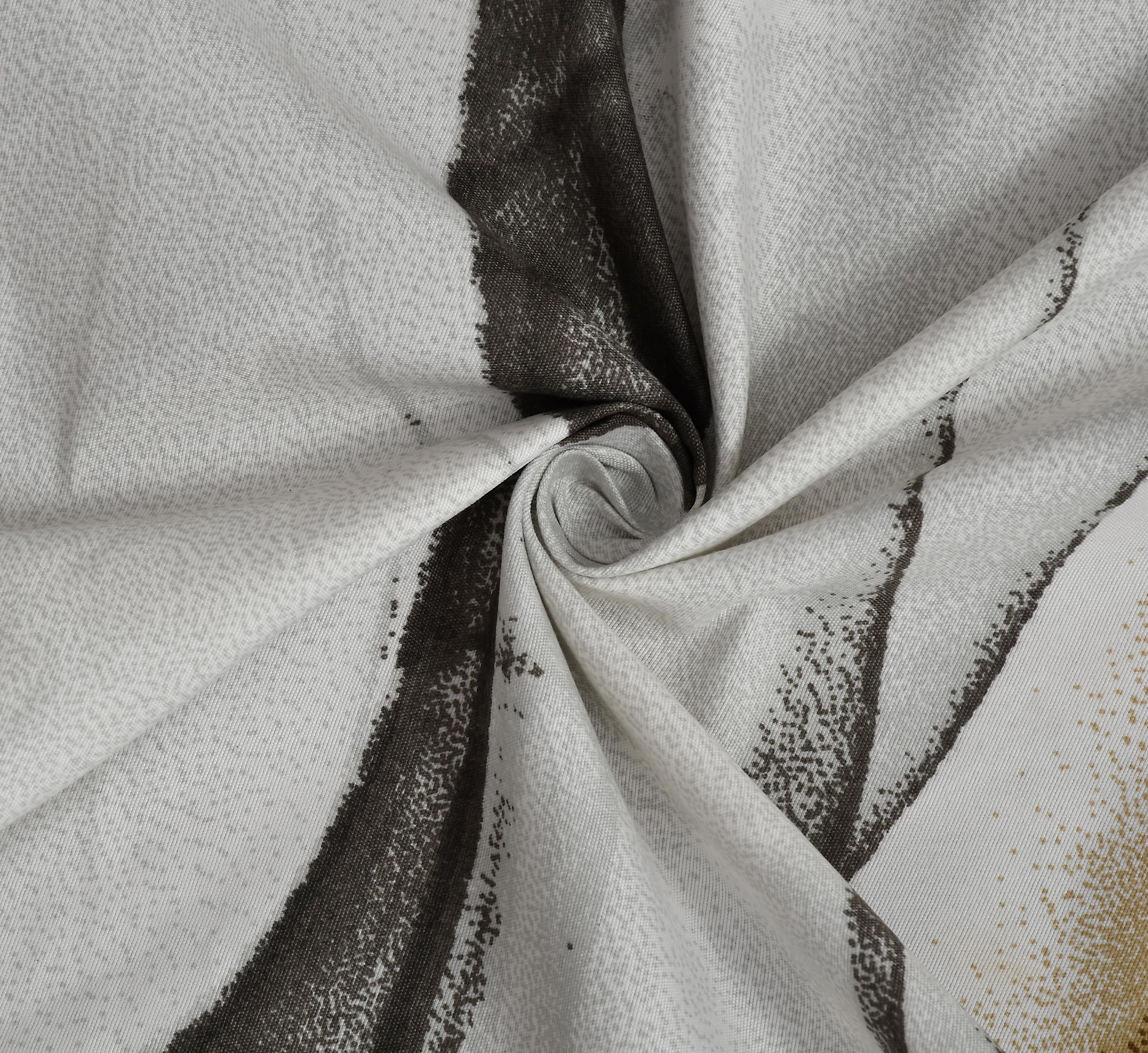 TIB® 140 GSM Soft Glace Cotton Duvet Cover Double Bed II Razai Cover II Quilt Cover II Dohar Cover for Double Bed with Zipper. (Multi Triangle, Double)