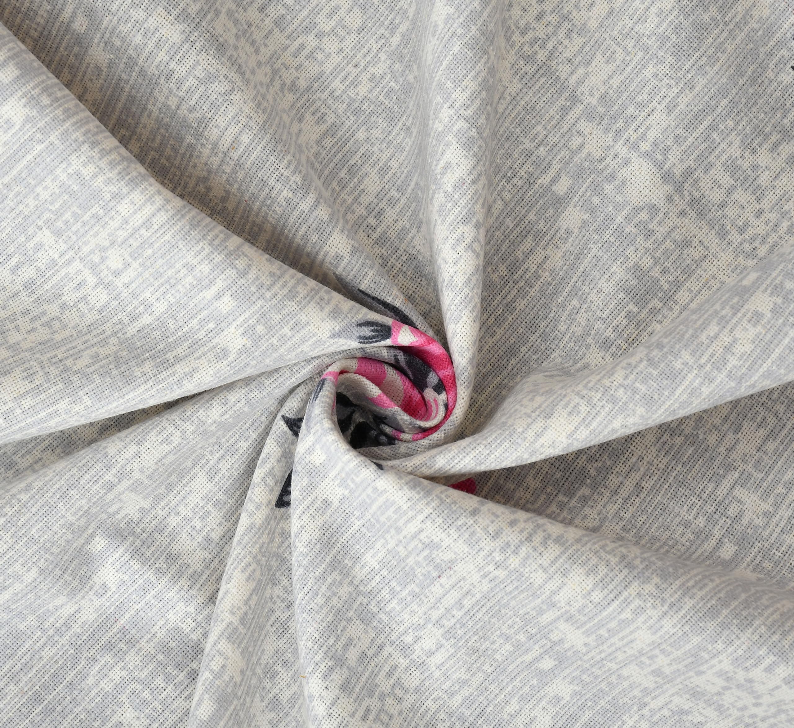 TIB 100% Cotton Elastic Fitted Bedsheets King Size, Elastic Fitted Cotton Bedsheet For King Size