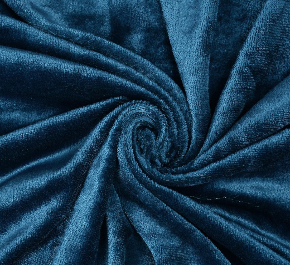 TIB® Warm Quilt Cover Double Bed with Zipper, Duvet Cover Double Bed Soft Flannel (90x100) Inches