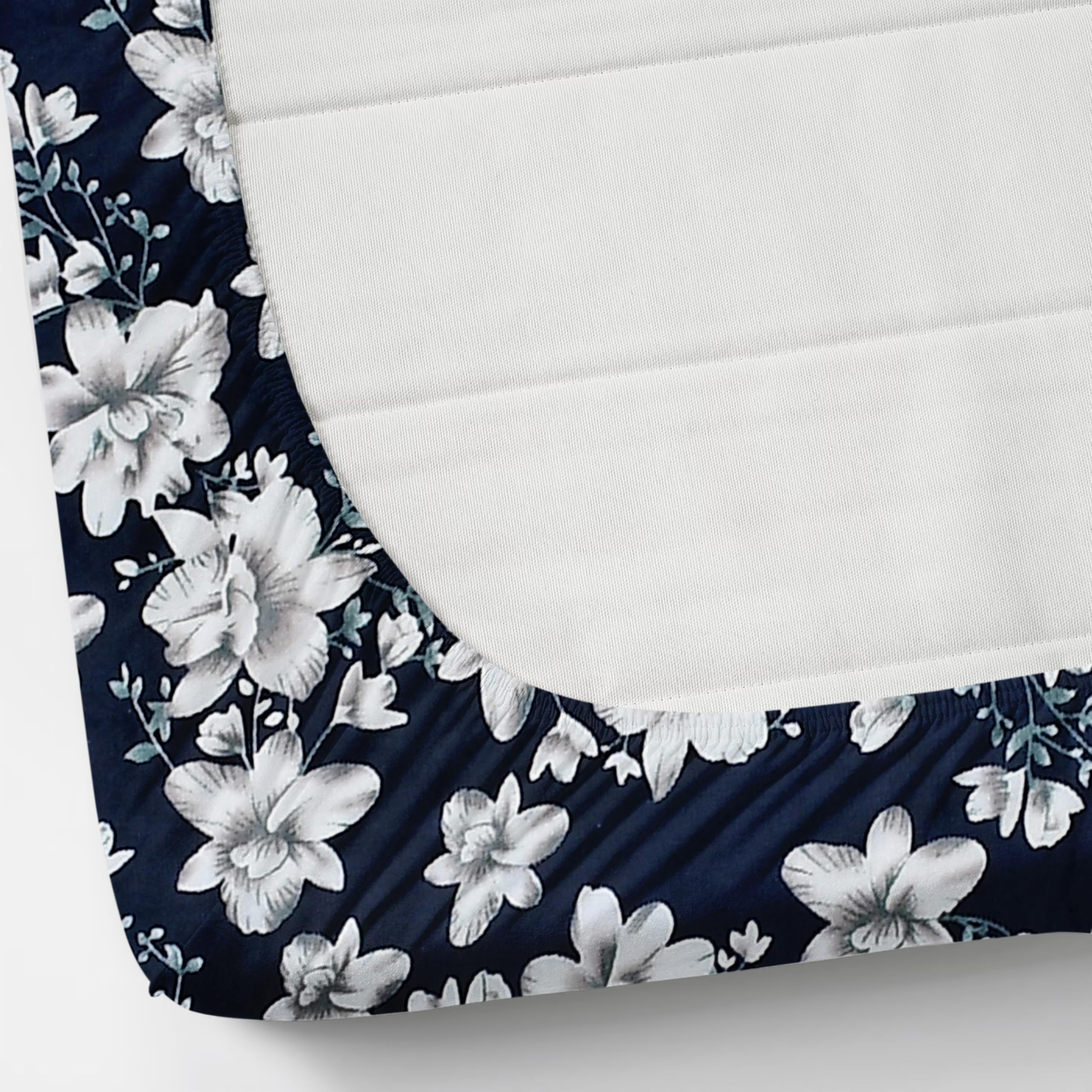 TIB Luxurious Flannel Warm Elastic Fitted Bedsheets Double Bed, 72 x 78 x 8 inch, with 2 Pillow Covers 18x28 Inch