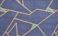 TIB  Elastic Fitted Single Size Bedsheet with 1 Pillow Covers -Geometric, Multicolor , Best Suitable for 4-8 inch Mattress