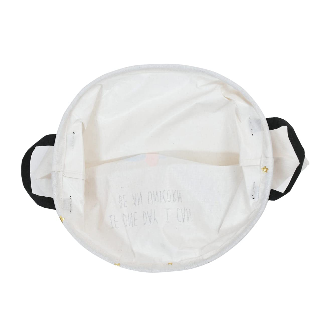TIBÂ® Polyester Foldable Laundry Basket for Dirty Clothes, Beige,45-Ltr.