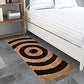 TIB® The Intellect Bazaar Shaggy Bedside Runner Home Floor Décor Rugs - Living, Dinning, Office, Rooms & Bedroom, Hallway Carpet (Cream Coffee)