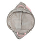 TIBÂ® Polyester Foldable Laundry Basket for Dirty Clothes, Beige-Pink, 45-Ltr.