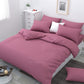 TIB Glace Cotton Satin Stripes Duvet Cover, Razai Cover- Fuchsia Pink