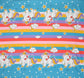 TIB 130 GSM Polycotton Kids Galaxy Pattern Bedsheet for Double Bed with 2 Pillow Covers,90x100 Inch, Multi