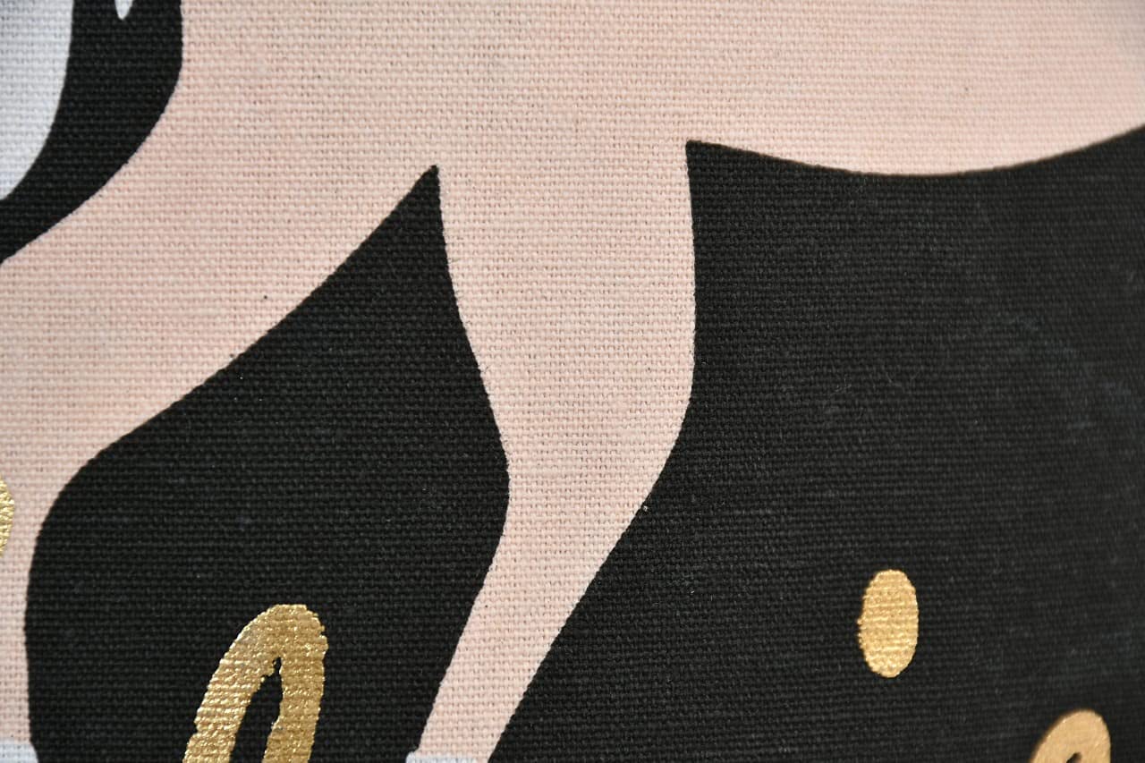 TIB Polyester Foldable Laundry Basket for Dirty Clothes, Black,45-Ltr.