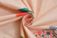 TIB The Intellect Bazaar Cotton Feel Glace Cotton Elastic Fitted King Size Double Bedsheet with 2 Pillow Covers (72” x 78” or 182x152 cm) Peach