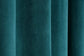 TIB Luxury Velvet 80% Blackout Curtain Green -5 Ft