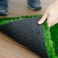 TIB Artificial Grass Mat for Balcony Green Lawn Floor Carpet for Outdoor and Indoor Living Room and Garden Decorations 35 MM