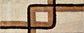TIB® The Intellect Bazaar Shaggy Bedside Runner Home Floor Décor Rugs - Living, Dinning, Office, Rooms & Bedroom, Hallway Carpet (Cream Coffee)