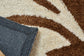 TIB® The Intellect Bazaar Shaggy Bedside Runner Home Floor Décor Rugs - Living, Dinning, Office, Rooms & Bedroom, Hallway Carpet (Cream Coffee)