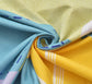 TIB  Glace Cotton AC Comforter Set King Size Double Bed with Elastic Fitted King Size bedsheet and  Pillow Covers (Rhombus-Multi)