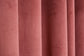 TIB Luxury Velvet 80% Blackout Curtain Persian Pink -5 Ft