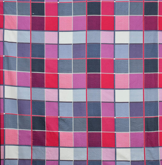 TIB  Elastic Fitted King Size Glace Cotton Bedsheets with 2 Pillow Covers | Double Bed with All Around Elastic | Size - 72x78+8 inches, Pink