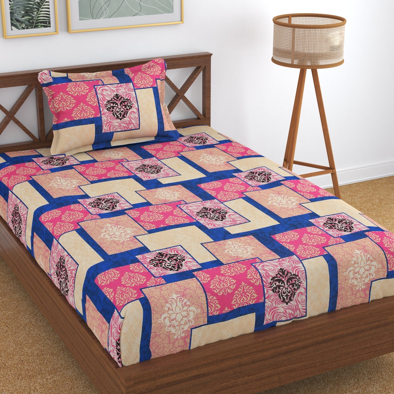 100% Cotton Elastic Fitted Bedsheets