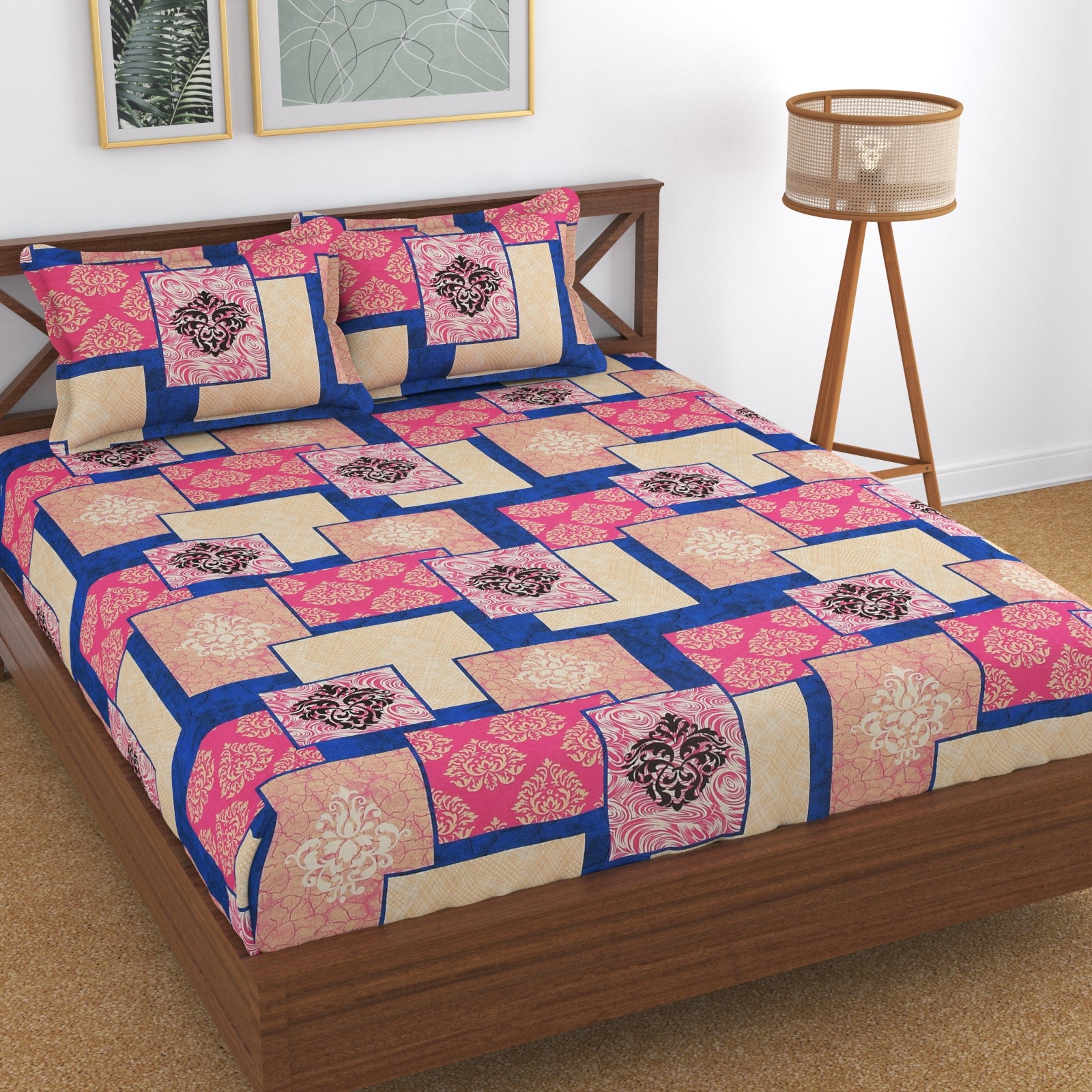 100% Cotton Elastic Fitted Bedsheets