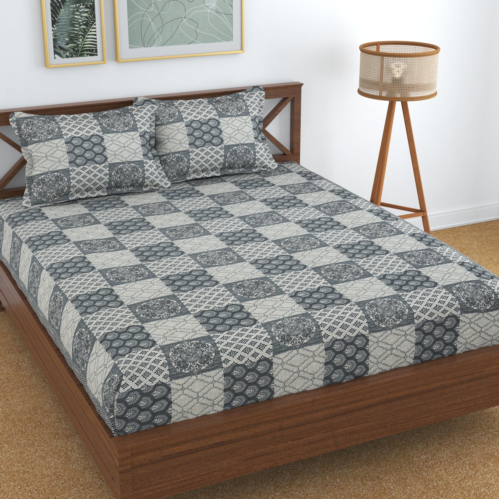 100% Cotton Elastic Fitted Bedsheets
