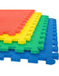 TIB EVA Kid's Interlocking Play Mat (Multicolor, 60 x 60 cm x 10 mm Thick Each Tile) (16 Tiles)