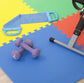 TIB EVA Kid's Interlocking Play Mat (Multicolor, 60 x 60 cm x 10 mm Thick Each Tile) (16 Tiles)