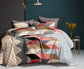 The Intellect Bazaar Glace Cotton King Size Bedsheet with 2 Pillow Covers - 9 ft x 9 ft (Super King 108"x108)