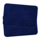 TIB Solid Casual Bath Mat (Navy Blue, Polyester, 40 x 60 Cm), Set of 2