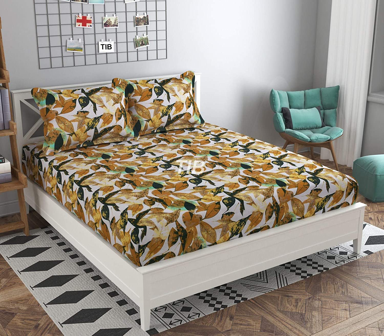 Bed sheet, Elastic Fitted