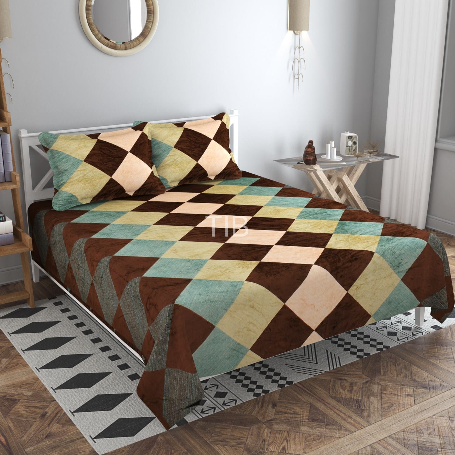 Woolen Flat Bedsheet