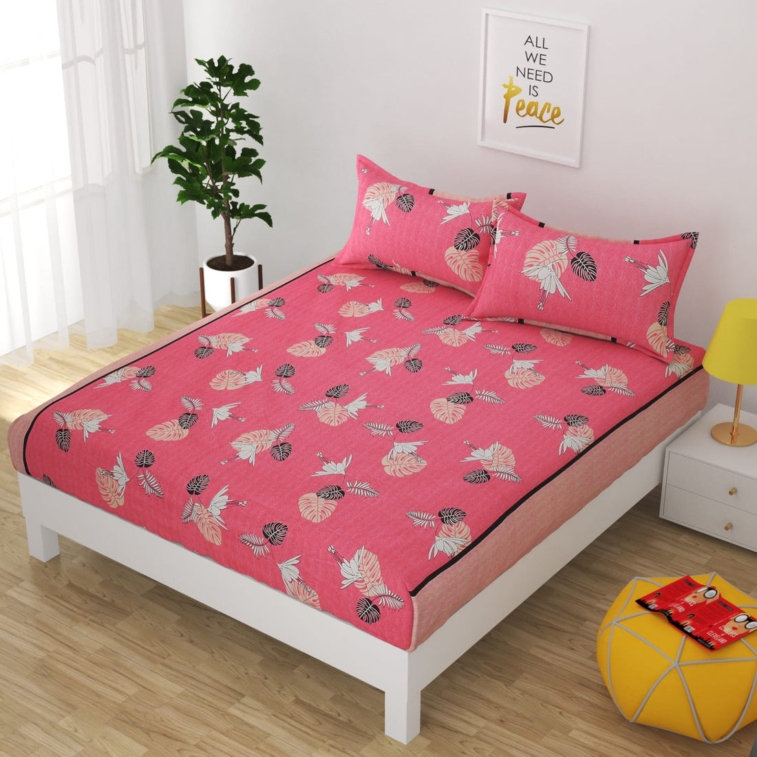 Bed sheet, Elastic Fitted